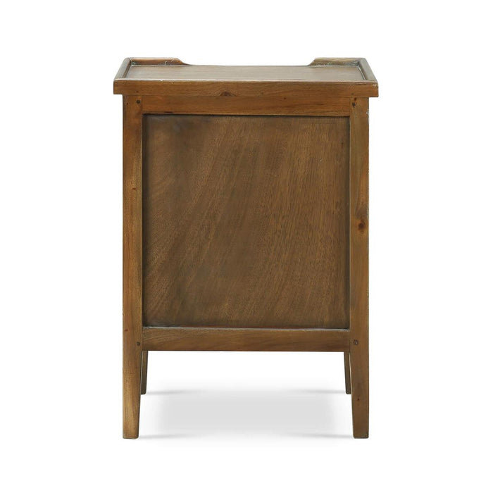 Bramble - Eton 3 Drawer End Table in Straw Wash - 23874STW----- - GreatFurnitureDeal
