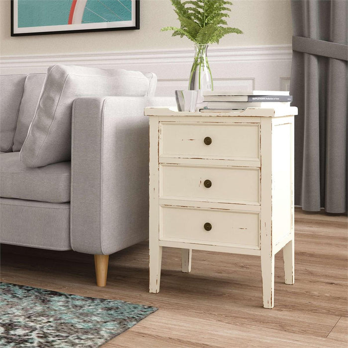 Bramble - Eton 3 Drawer End Table - 23874STW-----