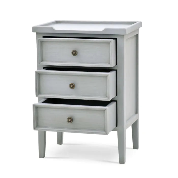 Bramble - Eton 3 Drawer End Table - 23874GCH - GreatFurnitureDeal