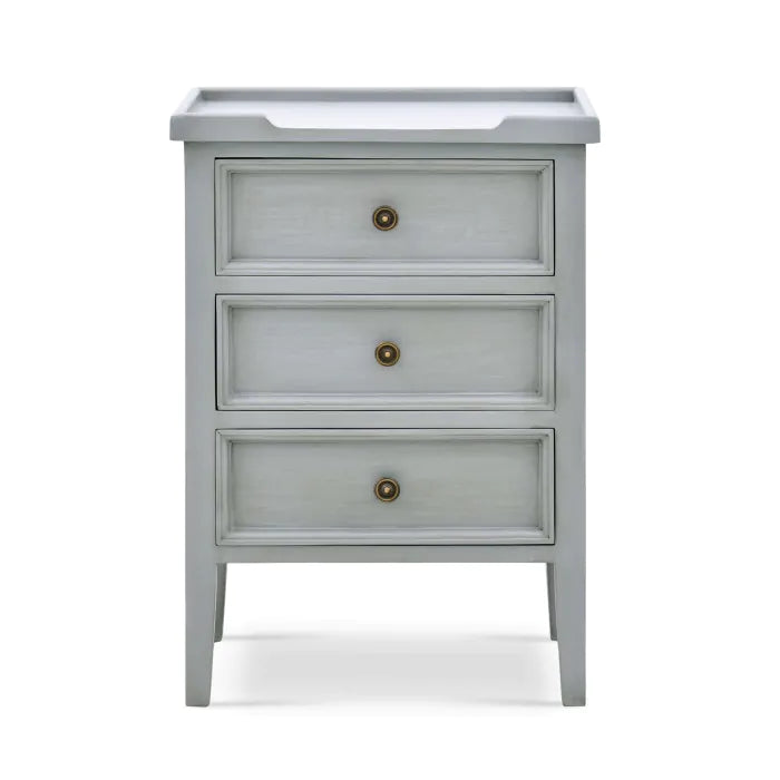 Bramble - Eton 3 Drawer End Table - 23874GCH - GreatFurnitureDeal