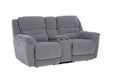 Motion Ease - Knockout Triple Power, Zero Gravity Loveseat in Granite - 239-26-14 - GreatFurnitureDeal