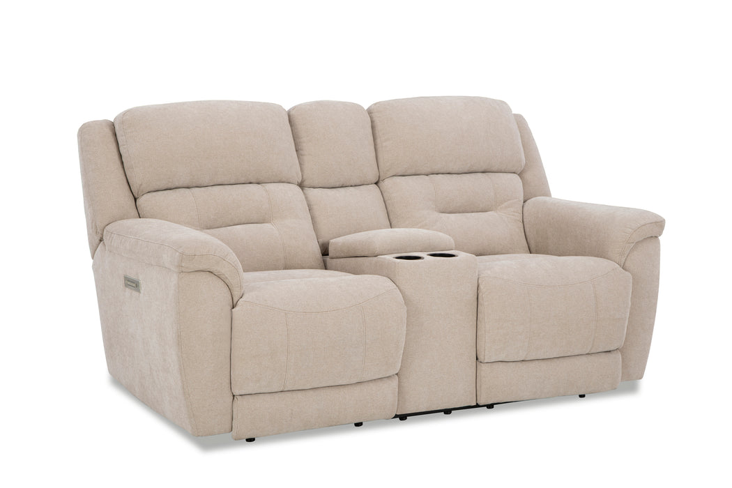 Motion Ease - Knockout Triple Power, Zero Gravity Loveseat in Tan - 239-26-17 - GreatFurnitureDeal