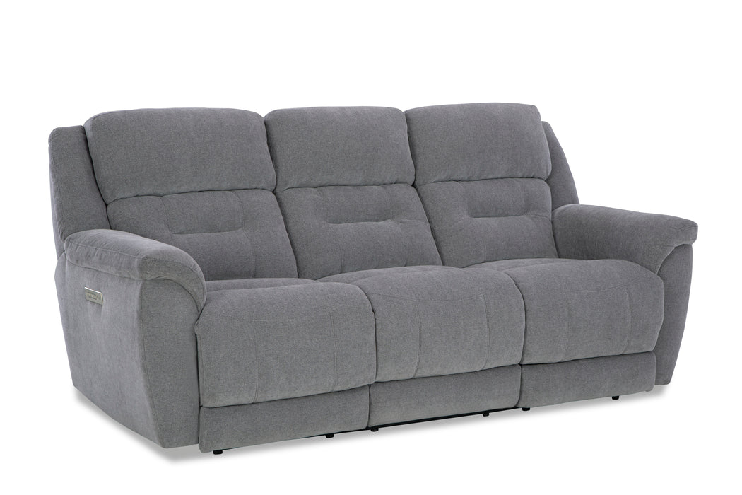 Motion Ease - Knockout Triple Power, Zero Gravity Sofa in Grey - 239-36-14 - GreatFurnitureDeal