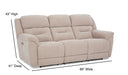 Motion Ease - Knockout Triple Power, Zero Gravity Sofa in Tan - 239-36-17 - GreatFurnitureDeal