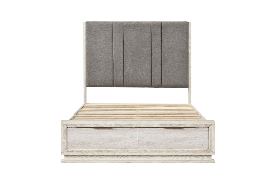 Homelegance - Noctis 3 Piece King Platform Bedroom Set with Footboard Storage - 2391-1EK*3 - GreatFurnitureDeal