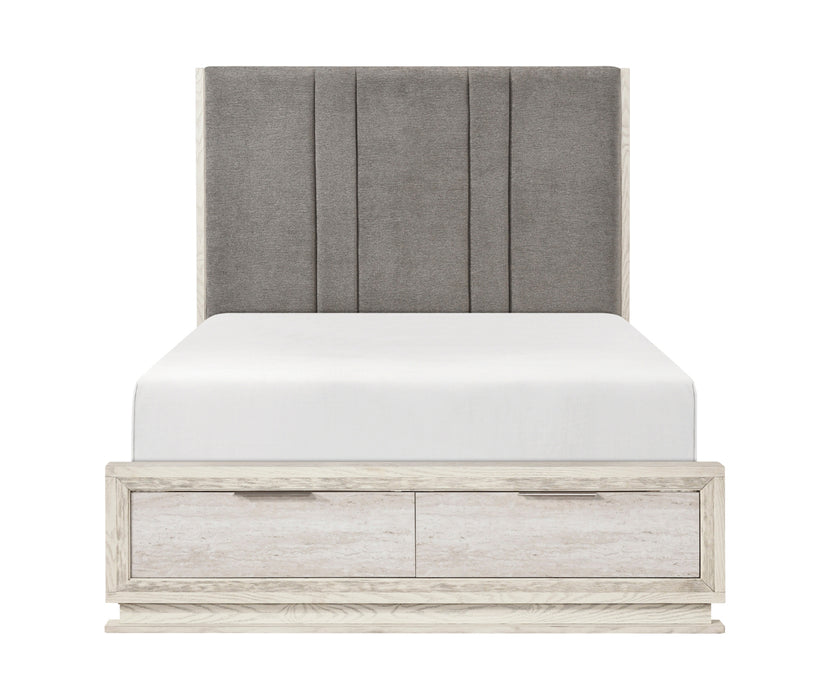 Homelegance - Noctis 3 Piece King Platform Bedroom Set with Footboard Storage - 2391-1EK*3 - GreatFurnitureDeal