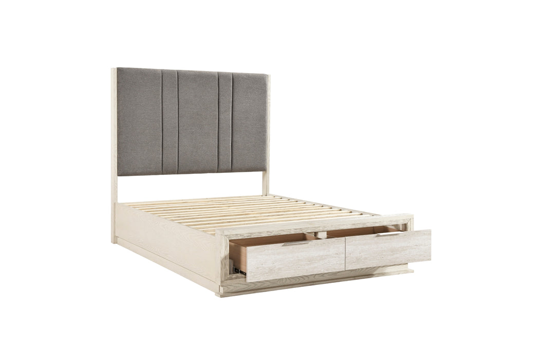 Homelegance - Noctis 3 Piece King Platform Bedroom Set with Footboard Storage - 2391-1EK*3 - GreatFurnitureDeal
