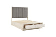Homelegance - Noctis 3 Piece King Platform Bedroom Set with Footboard Storage - 2391-1EK*3 - GreatFurnitureDeal