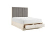 Homelegance - Noctis 3 Piece King Platform Bedroom Set with Footboard Storage - 2391-1EK*3 - GreatFurnitureDeal