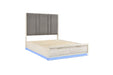 Homelegance - Noctis 3 Piece King Platform Bedroom Set with Footboard Storage - 2391-1EK*3 - GreatFurnitureDeal