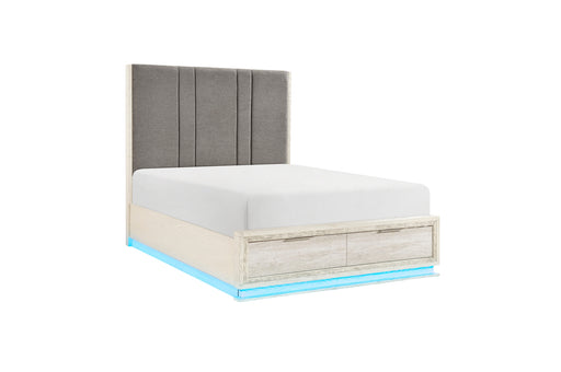 Homelegance - Noctis 4 Piece King Platform Bedroom Set with Footboard Storage - 2391-1EK*4 - GreatFurnitureDeal