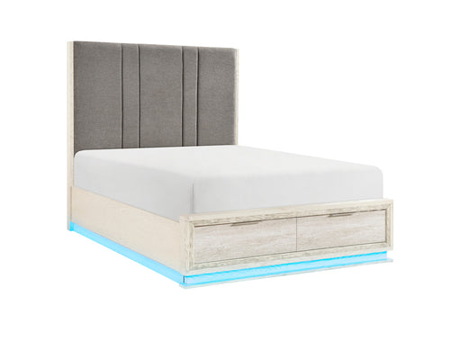Homelegance - Noctis 4 Piece King Platform Bedroom Set with Footboard Storage - 2391-1EK*4 - GreatFurnitureDeal