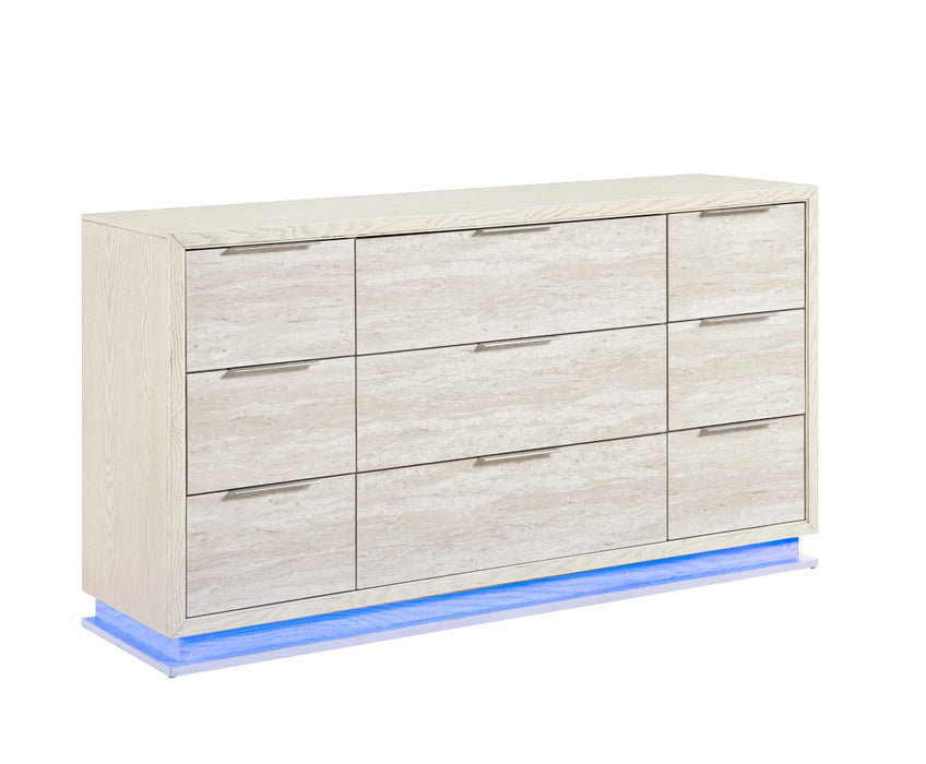 Homelegance - Noctis 5 Piece King Platform Bedroom Set with Footboard Storage - 2391-1EK*9
