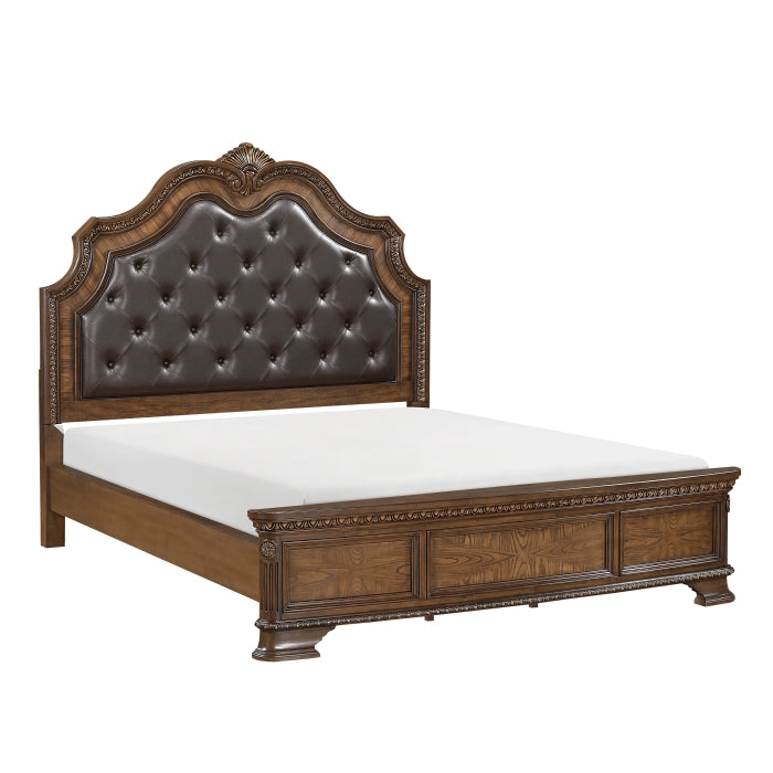 Homelegance - Bridgepoint 3 Piece Queen Bedroom Set in Brown - 2392-1-3SET - GreatFurnitureDeal