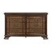 Homelegance - Bridgepoint Dresser with Mirror in Brown - 2392-5-6 - GreatFurnitureDeal