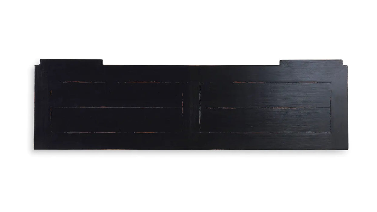 Bramble - Roosevelt Sideboard Small - Black Distressed - 23929BHD - GreatFurnitureDeal