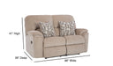 Motion Ease - Payday Loveseat in Tan - 240-20-17 - GreatFurnitureDeal