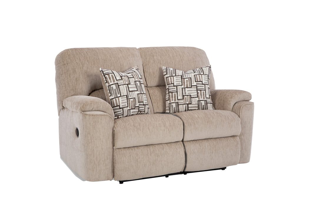 Motion Ease - Payday Loveseat in Tan - 240-20-17 - GreatFurnitureDeal