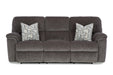 Motion Ease - Payday Reclining Sofa in Pewter - 240-30-14 - GreatFurnitureDeal