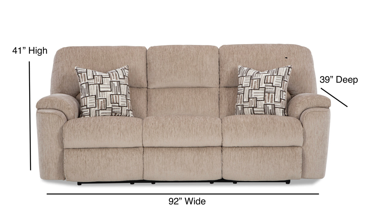 Motion Ease - Payday Reclining Sofa in Tan - 240-30-17 - GreatFurnitureDeal