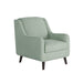 Southern Home Furnishings - Bella Eucalyptus Accent Chair in Green - 240-C Bella Eucalyptus-MTO - GreatFurnitureDeal