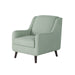 Southern Home Furnishings - Bella Eucalyptus Accent Chair in Green - 240-C Bella Eucalyptus-MTO - GreatFurnitureDeal
