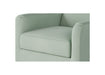Southern Home Furnishings - Bella Eucalyptus Accent Chair in Green - 240-C Bella Eucalyptus-MTO - GreatFurnitureDeal
