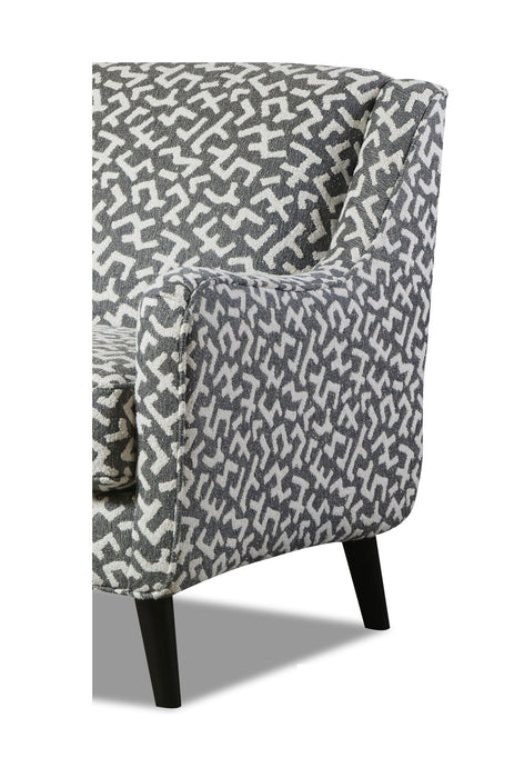 Southern Home Furnishings - Downunder Denim Accent Chair in Multi - 240-C Downunder Denim-MTO - GreatFurnitureDeal