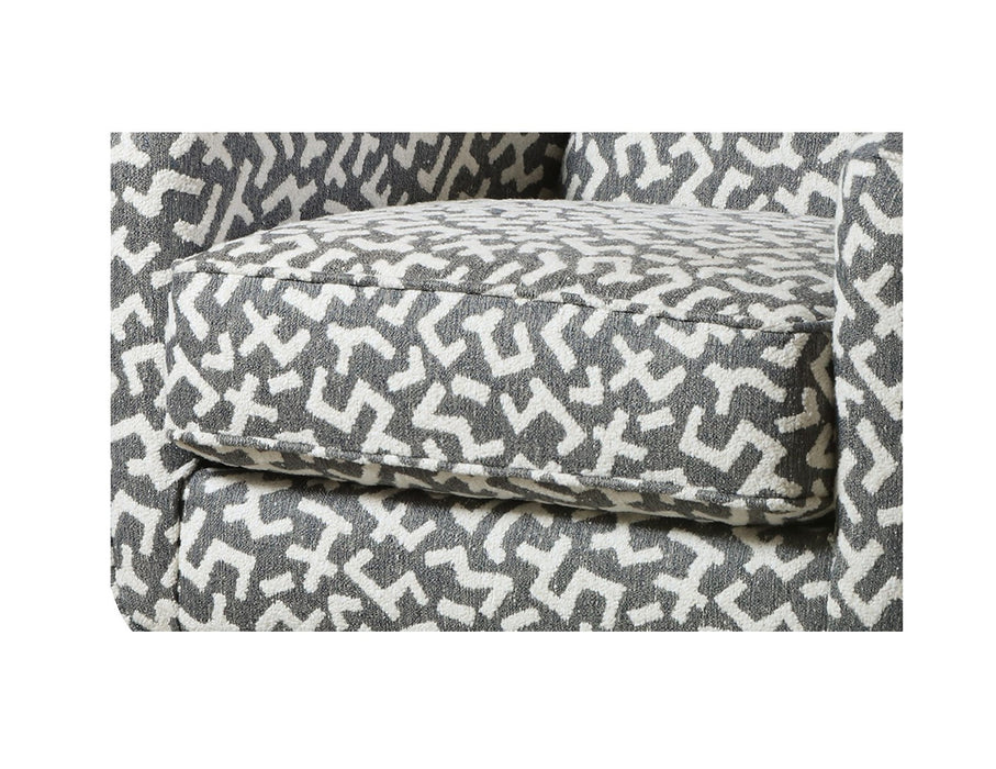 Southern Home Furnishings - Downunder Denim Accent Chair in Multi - 240-C Downunder Denim-MTO - GreatFurnitureDeal