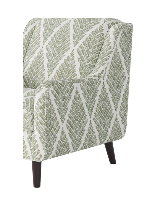 Southern Home Furnishings - Emmaline Moss Accent Chair in Multi - 240-C Emmaline Moss-MTO - GreatFurnitureDeal