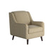 Southern Home Furnishings - Owen Straw Accent Chair in Green - 240-C Owen Straw-MTO - GreatFurnitureDeal