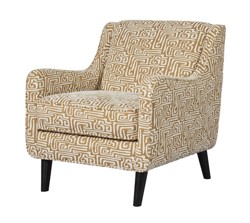 Southern Home Furnishings - Zeitgeist Squash Accent Chair in Gold and Beige - 240-C Zeitgeist Squash - GreatFurnitureDeal
