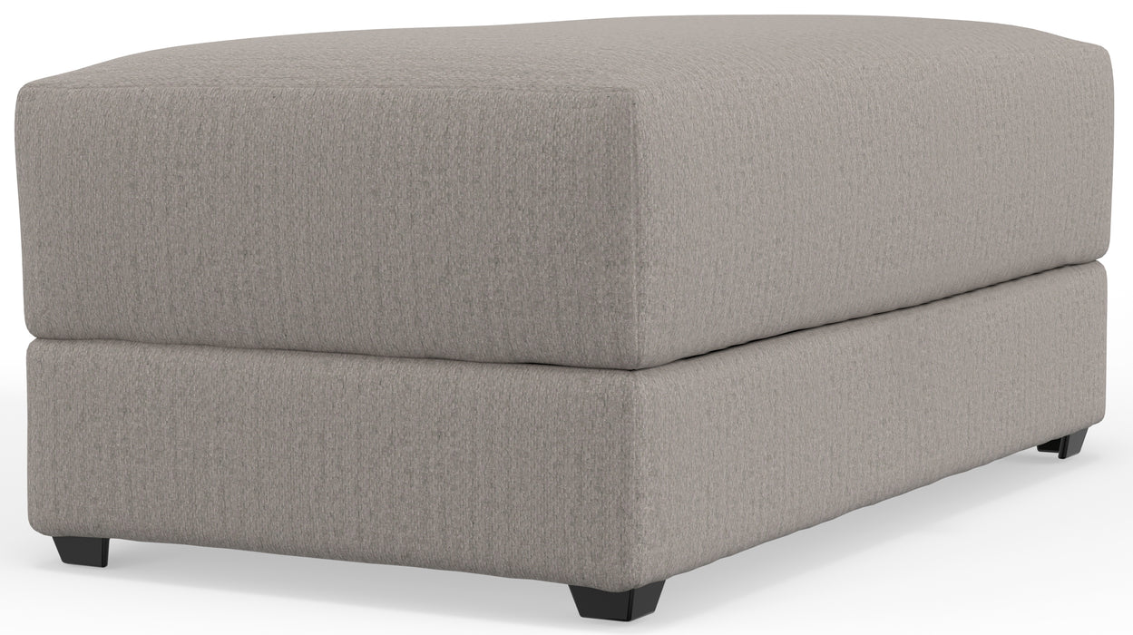 Jackson Furniture - Trevor Storage Ottoman in Nickel - 240577-NICKEL - GreatFurnitureDeal