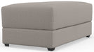 Jackson Furniture - Trevor Chair with Storage Ottoman Nickel - 240501-240577 -NICKEL - GreatFurnitureDeal