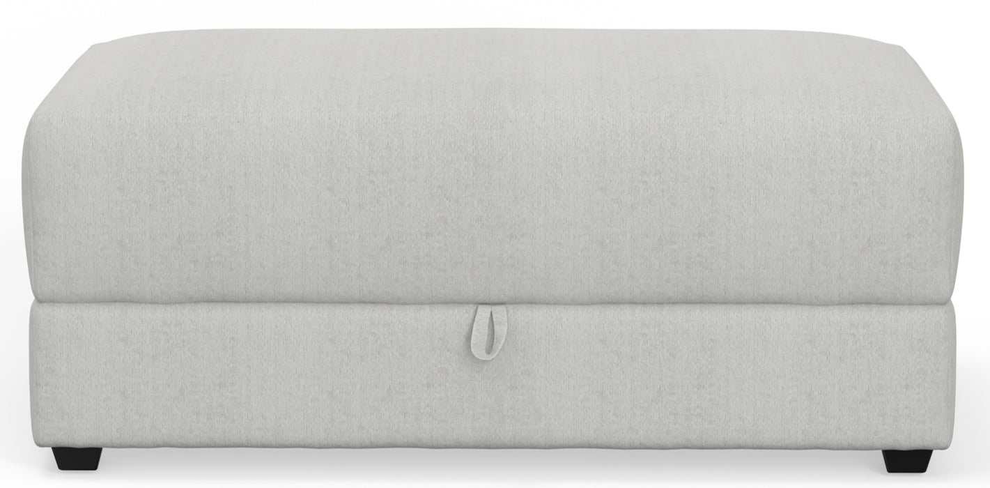 Jackson Furniture - Trevor 4 Piece Sectional Sofa in Chalk/Eclipse - 2405-01-01-77-77-CHALK-MTO - GreatFurnitureDeal