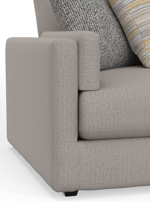 Jackson Furniture - Trevor Sofa in Nickel - 240536-37-NICKEL - GreatFurnitureDeal