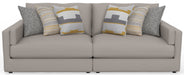 Jackson Furniture - Trevor Sofa in Nickel - 240536-37-NICKEL - GreatFurnitureDeal