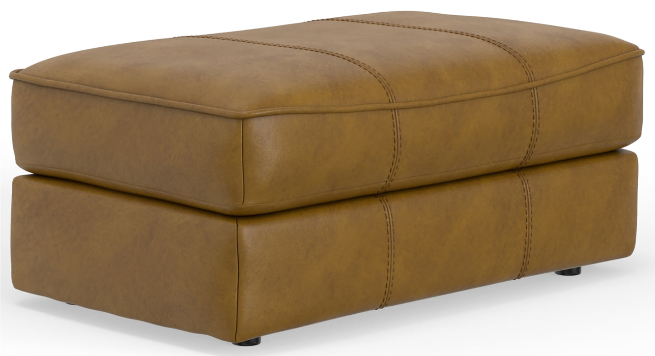 Jackson Furniture - Corvara Ottoman in Caramel - 2406-10-CARAMEL-MTO - GreatFurnitureDeal