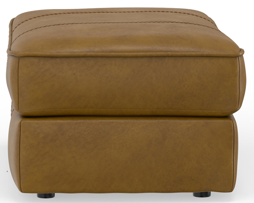 Jackson Furniture - Corvara Chair 1/2 with Ottoman in Caramel - 2406-01-10-CARAMEL-MTO - GreatFurnitureDeal