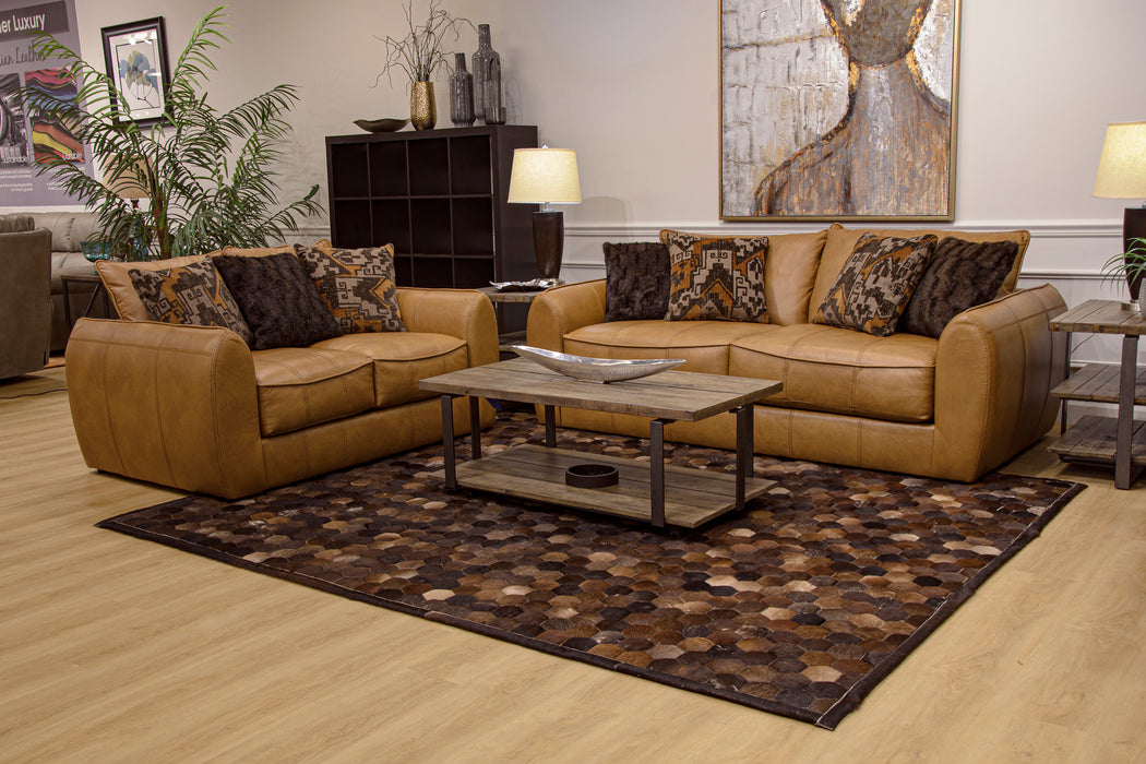 Jackson Furniture - Corvara 2 Piece Living Room Set in Caramel - 2406-03-02-CARAMEL - GreatFurnitureDeal