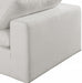 Meridian Furniture - Comfy 158" Linen Textured Fabric Upholstered 6 Piece Modular Sectional - 187Cream-Sec6A - GreatFurnitureDeal
