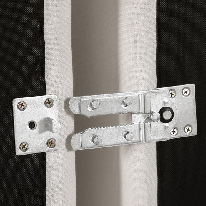 Meridian Furniture - Comfy 158" Linen Textured Fabric Upholstered 6 Piece Modular Sectional - 187Cream-Sec6B - GreatFurnitureDeal