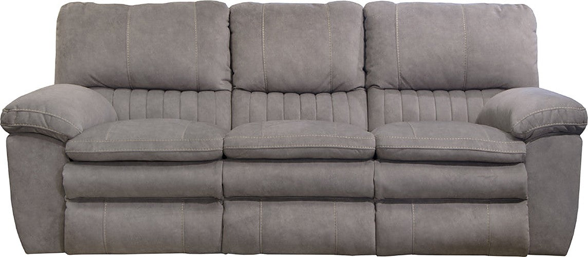 Catnapper - Reyes 2 Piece Reclining Sofa Set in Graphite - 2401-24002-Graphite - GreatFurnitureDeal