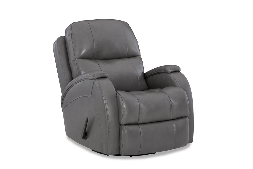 Motion Ease - Phantom Swivel Glider Recliner in Grey - 241-93-14 - GreatFurnitureDeal