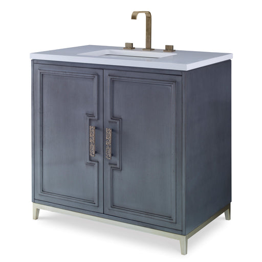 Ambella Home Collection - Bellissimi Sink Chest - Steel - 24130-110-304 - GreatFurnitureDeal