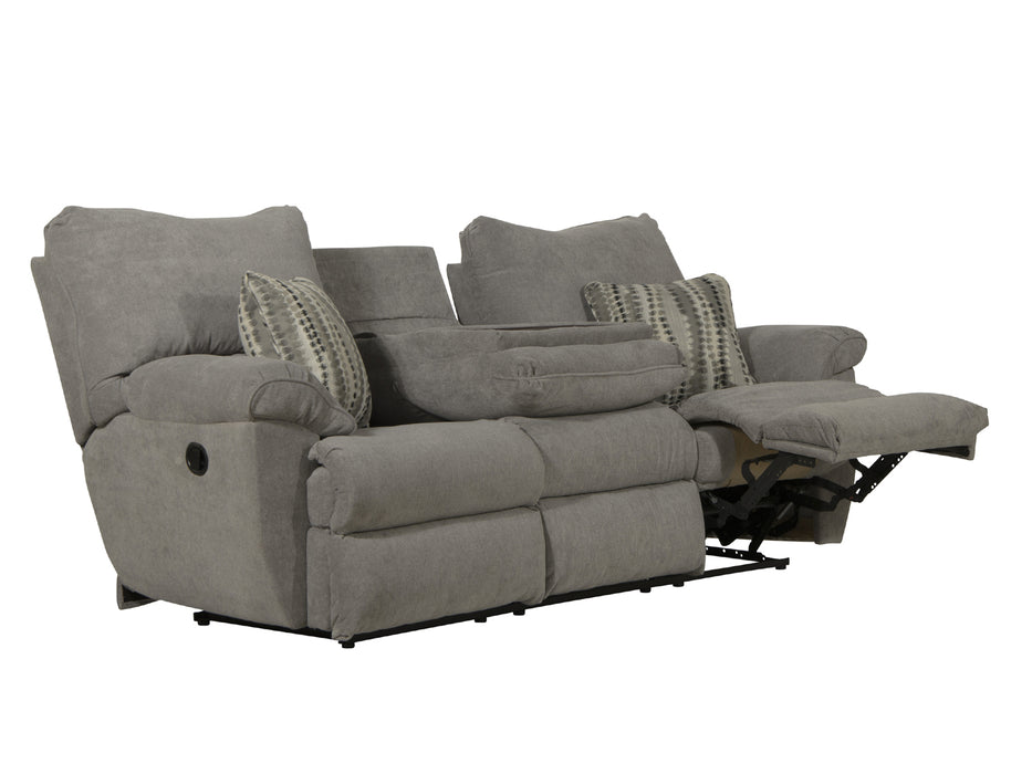 Catnapper - Sadler 2 Piece Lay Flat Reclining Sofa Set in Mica - 2415-19-MICA - GreatFurnitureDeal