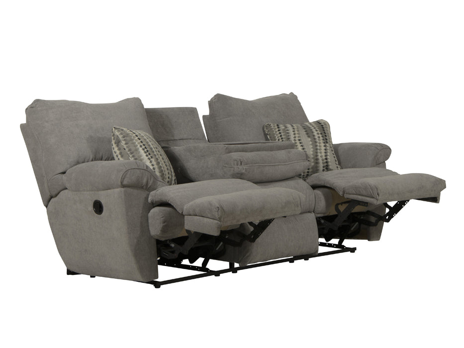 Catnapper - Sadler 2 Piece Power Lay Flat Reclining Sofa Set in Mica - 62415-19-MICA - GreatFurnitureDeal