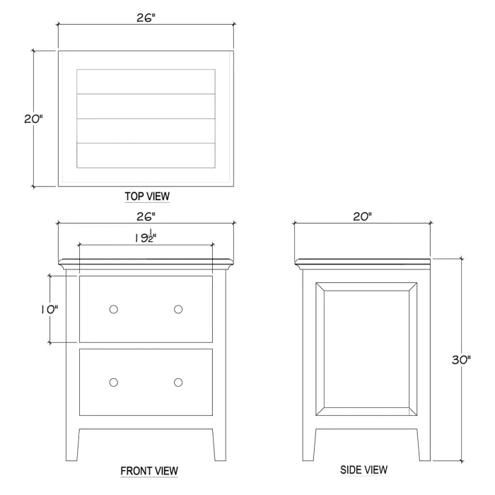 Bramble - Aries Nightstand Cabinet - BR-24170 - GreatFurnitureDeal