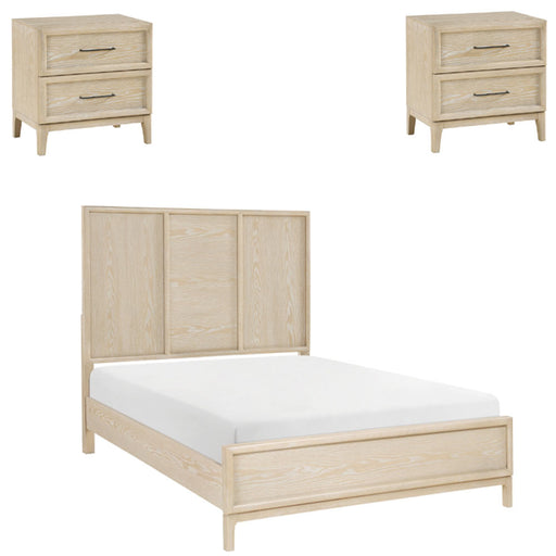 Homelegance - Oakmont 3 Piece Queen Bedroom Set in Light Brown - 2418-1-3SET - GreatFurnitureDeal