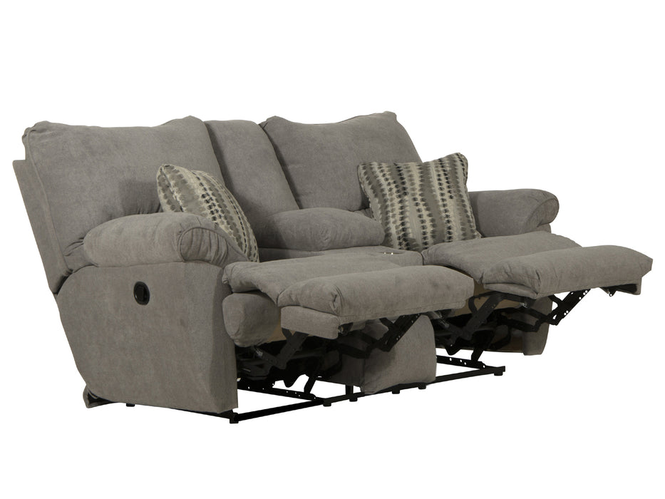 Catnapper - Sadler 2 Piece Lay Flat Reclining Sofa Set in Mica - 2415-19-MICA